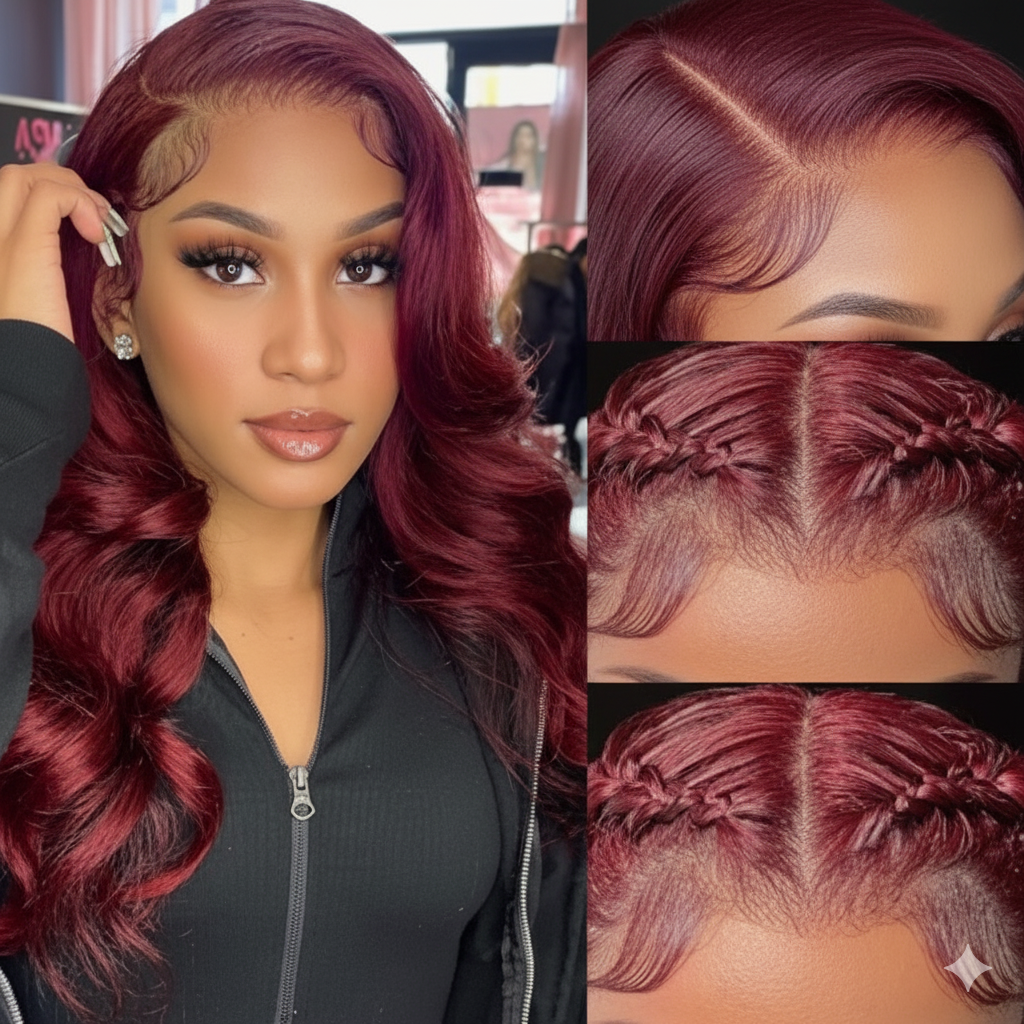 Women's Big Wave Long Roll Synthetic Wigs