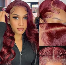 Women's Big Wave Long Roll Synthetic Wigs